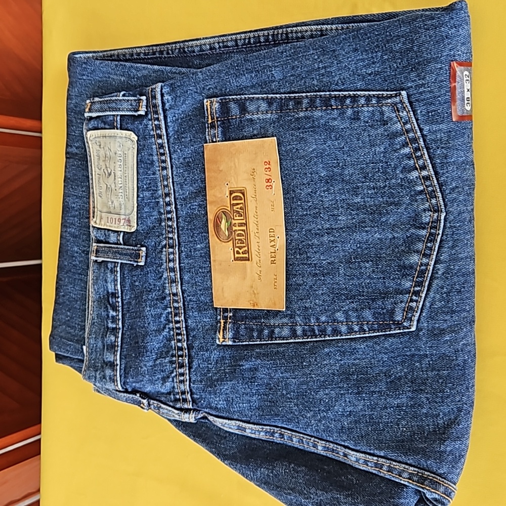 NWT - Red Head Brand Relaxed Fit Men's Jeans Size 38×32